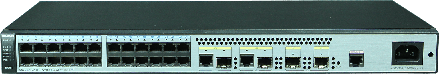 Серия S5720S-LI S5720S-28TP-PWR-LI-ACL